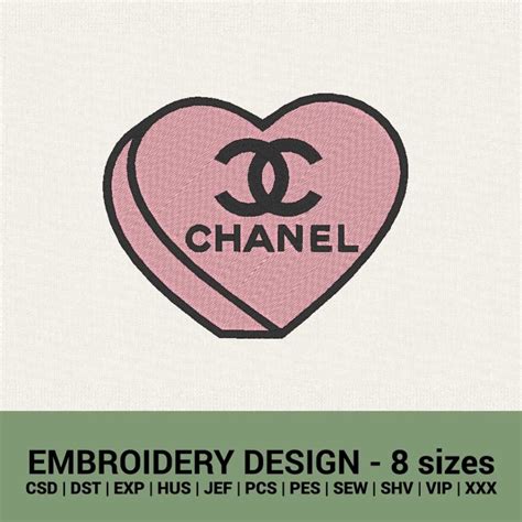 machine embroidery design chanel|Chanel embroidery patch.